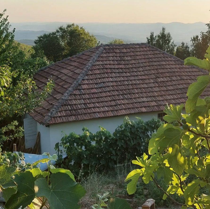 Our little house in the Albanian mountains